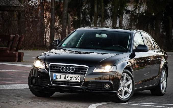 Audi A4 cena 28990 przebieg: 201547, rok produkcji 2008 z Orzysz małe 596